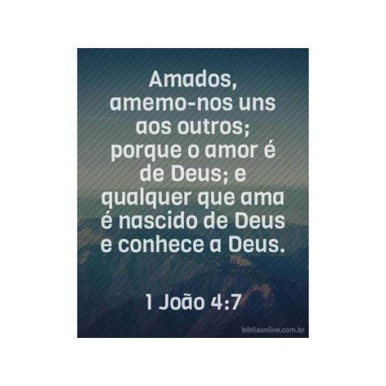 “Amai-vos uns aos outros”