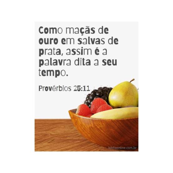 Agradáveis são as palavras acertadas