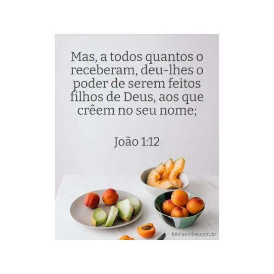 Poder de tornar-nos filhos de Deus
