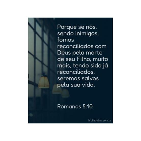 Reconciliados com Deus pela morte de Cristo