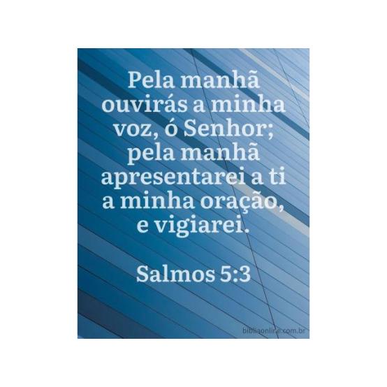 Orar de manhã