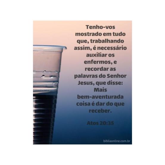 Beneficência na hora certa