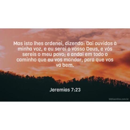 Para com a palavra de Deus