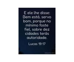 Fidelidade nas coisas pequenas