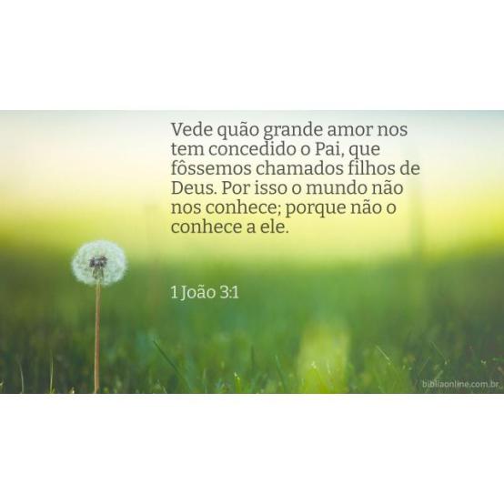 Deus é meu pai