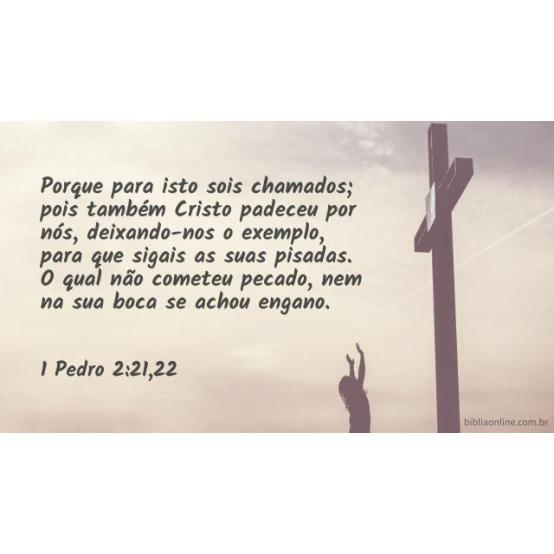 Cristo é meu exemplo perfeito