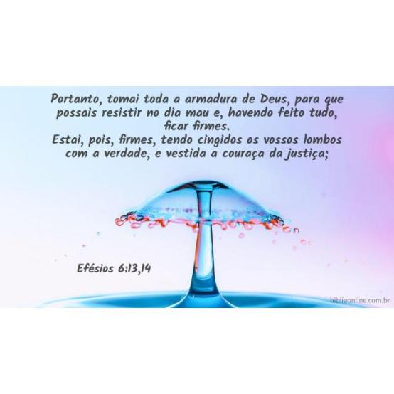 Lombos cingidos com a verdade Lombos cingidos com a verdade