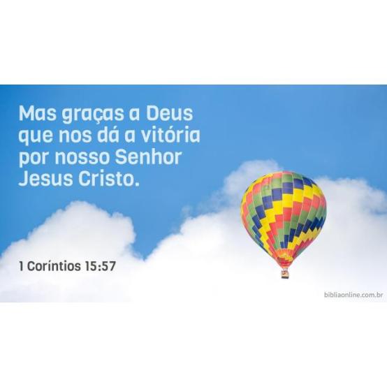 Por Cristo há vitória Por Cristo há vitória