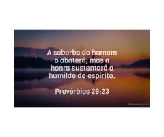 Mediante a humildade
