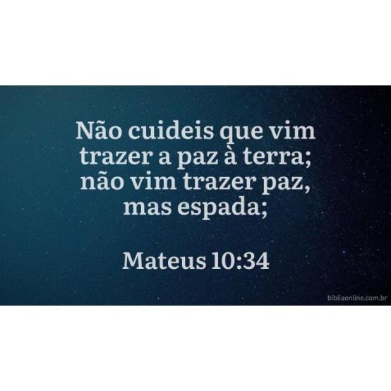 Nenhuma paz a preço algum