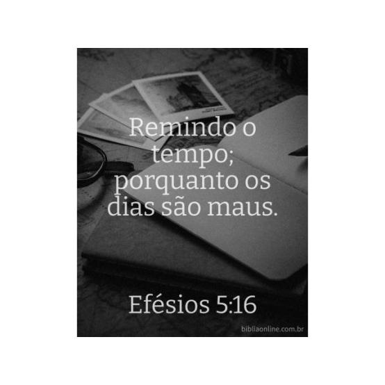 O tempo está chegando ao fim