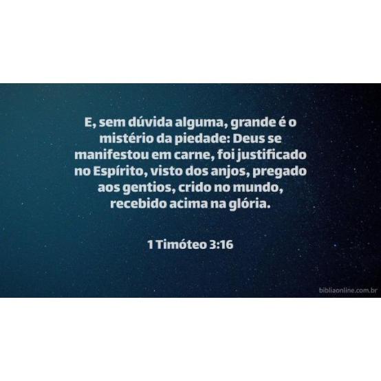 O mistério da encarnação