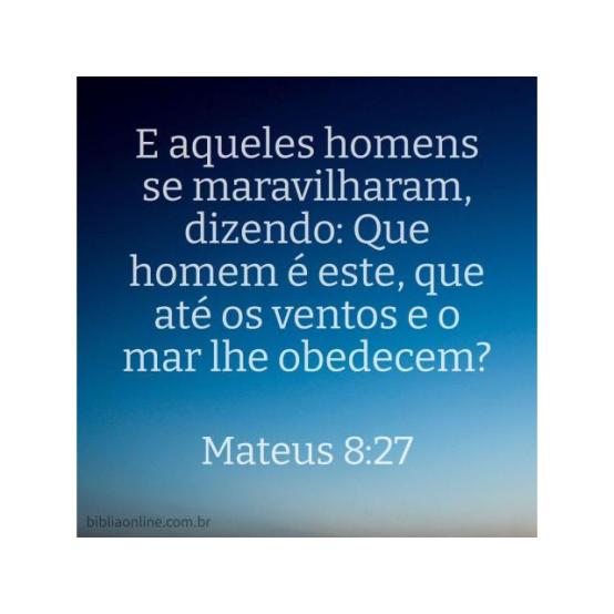 A natureza obedece