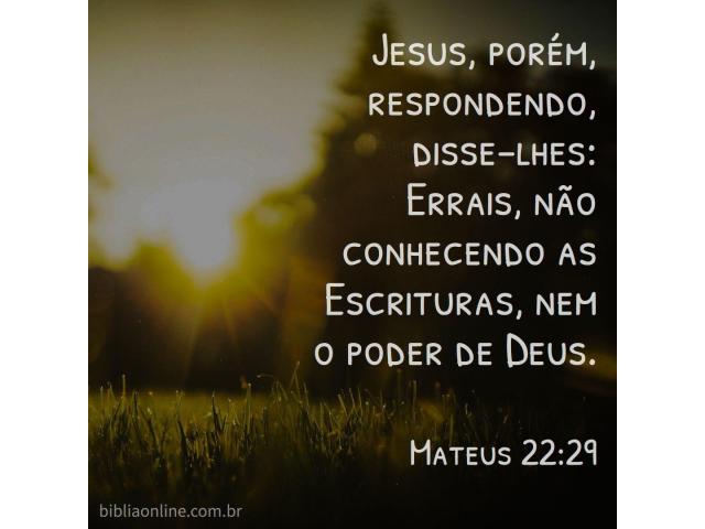 A voz de Deus através da palavra