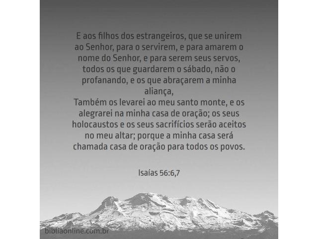 Os mandamentos são para todos