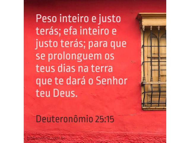 Honestidade em tudo
