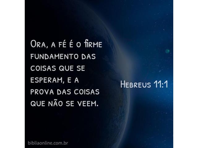Que é fé? Que é fé?