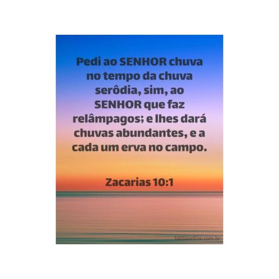 A chuva serôdia