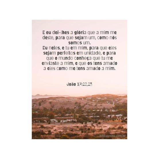Amor incomparável!