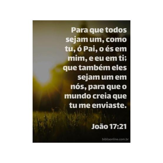 Cristo apela por unidade