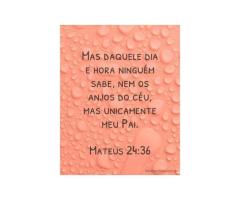 É anunciado o dia e a hora da vinda de Cristo