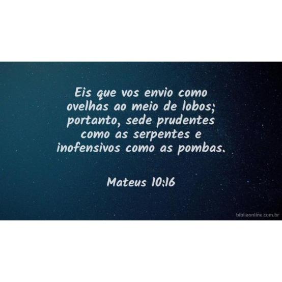 Sábios como serpentes...