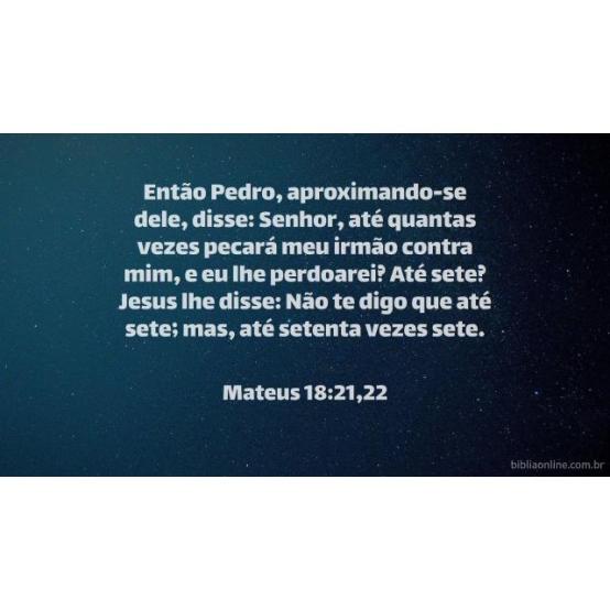 Perdoando livremente