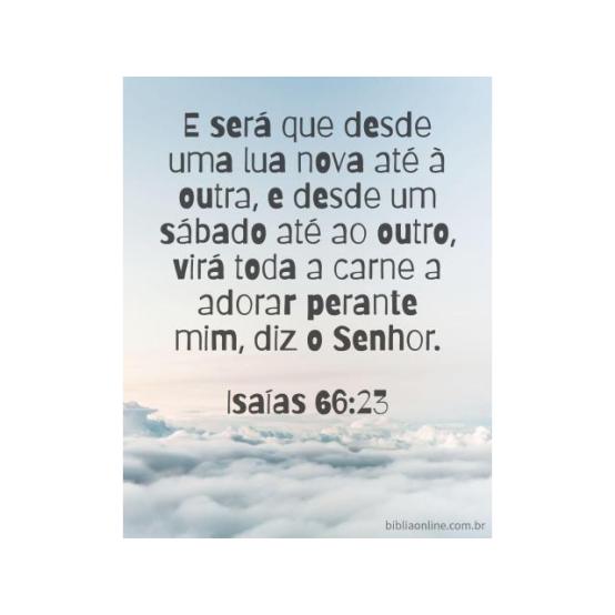 Para ser observado na eternidade
