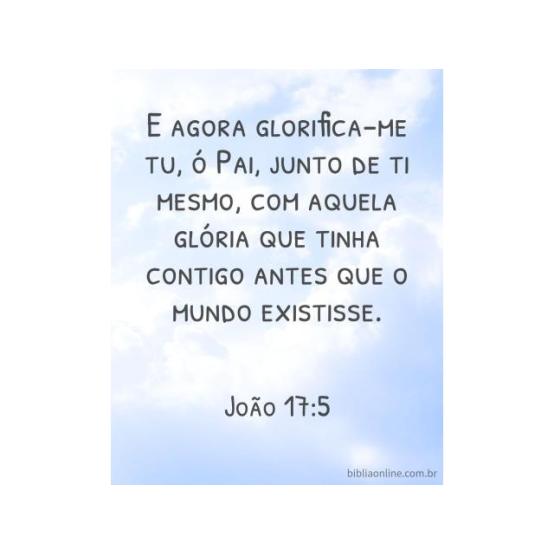 Sua preexistência eterna