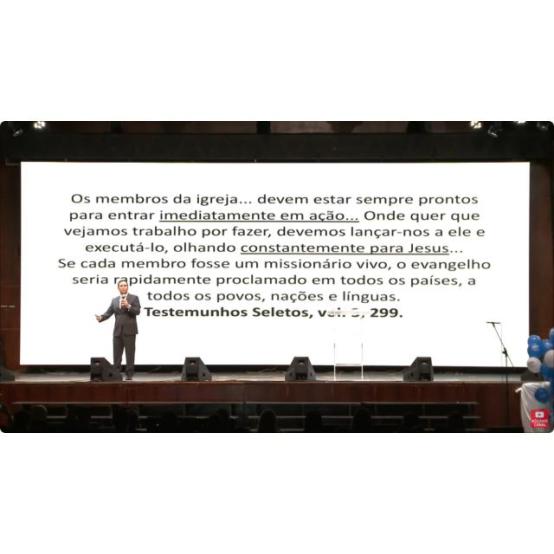A Visão do Grande Conflito - Mensagem Completa Pr. Arilton