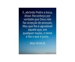 Não faz acepção de pessoas