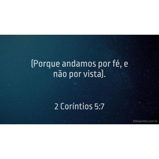 Andando pela fé