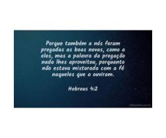 Misturando fé com o ouvir