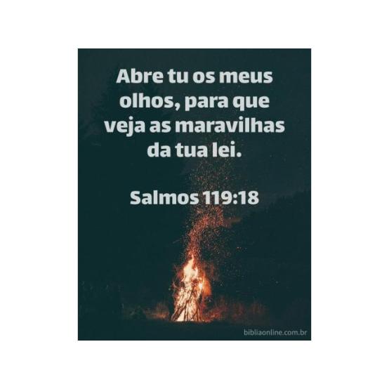 Maravilhas na lei de Deus