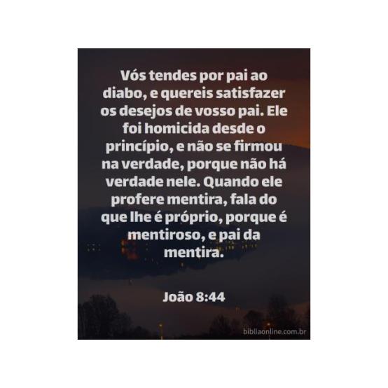 O DIABO E A VERDADE