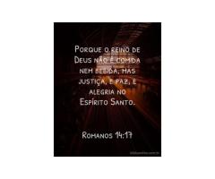 Alegria e paz no Espírito Santo