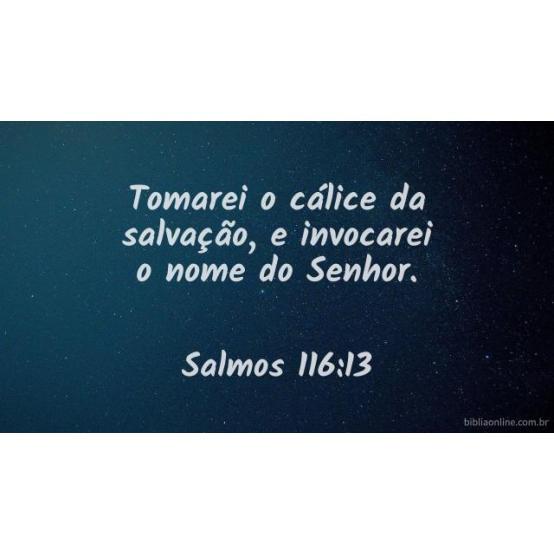 Tomar a taça da salvação