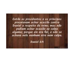 Daniel vivia segundo seus princípios