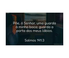 Uma guarda à porta dos meus lábios