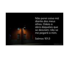 Não pôr coisa má diante dos olhos