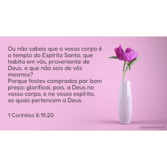 Meu corpo pertence a Deus Meu corpo pertence a Deus