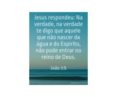Nascido da água e do Espírito