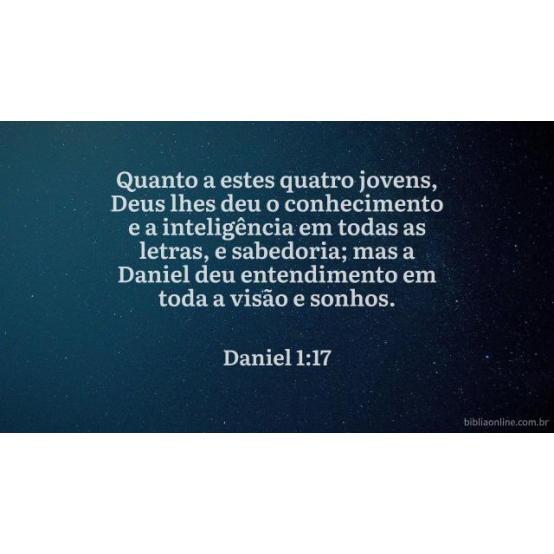 No livro de Daniel No livro de Daniel