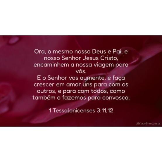 Amor abundante para com todos